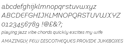 PrefaceLight Italic