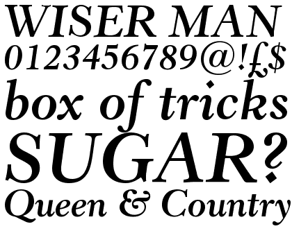 Revival 555 Bold Italic