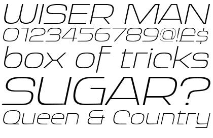 Ritafurey Extra Light Italic