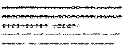 Robotron Italic