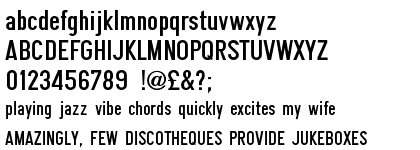 SNV Regular Condensed (D)