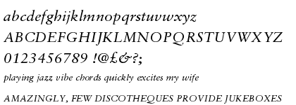 Sabon&trade; Std Italic