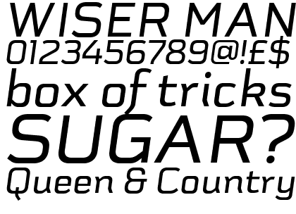 Schwager Sans Medium Italic