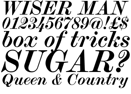 Scotch Modern Bold Italic