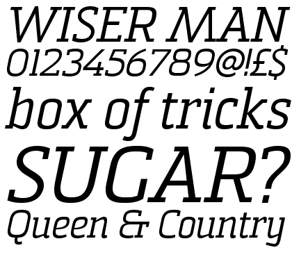 Sommet Slab Italic