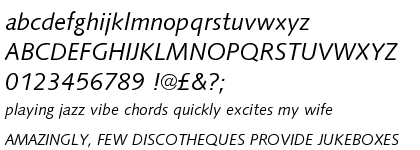 Syntax Regular Italic OT Plus