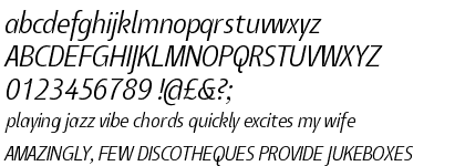 Tang Light Italic