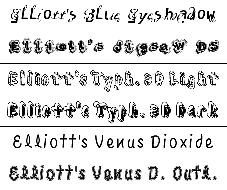 The Apollo Program Font Set