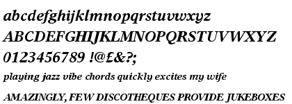 Times Europa&trade; Bold Italic