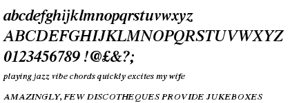 Times&trade; Std Semibold Italic