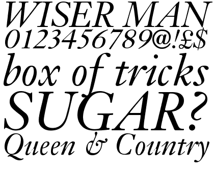 Tyrnavia Lining Numbers Italic