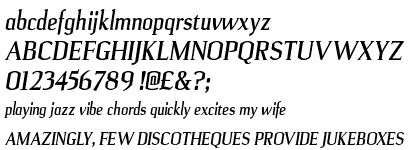 Ulian Bold Italic