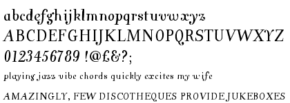 Varius&trade; 1 Std Italic