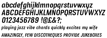 Veriox SemiBold Italic