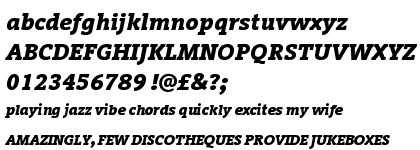 Vigor DT Bold Italic