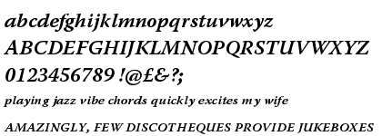 Warnock&trade; Pro Semibold Italic Caption