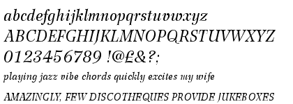 Wilke&trade; 56 Italic