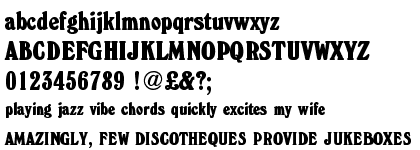 Windsor Extra Bold Condensed (D)