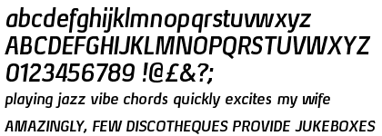 Xenu Bold Italic