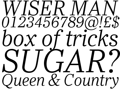 Ysobel Pro Light Italic